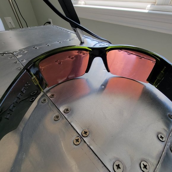 TORCH HOTBOX GOLF BLACK LIME SUNGLASSES WITH POUCH BOX-009-GLF - MADE IN ITALY - Picture 6 of 7